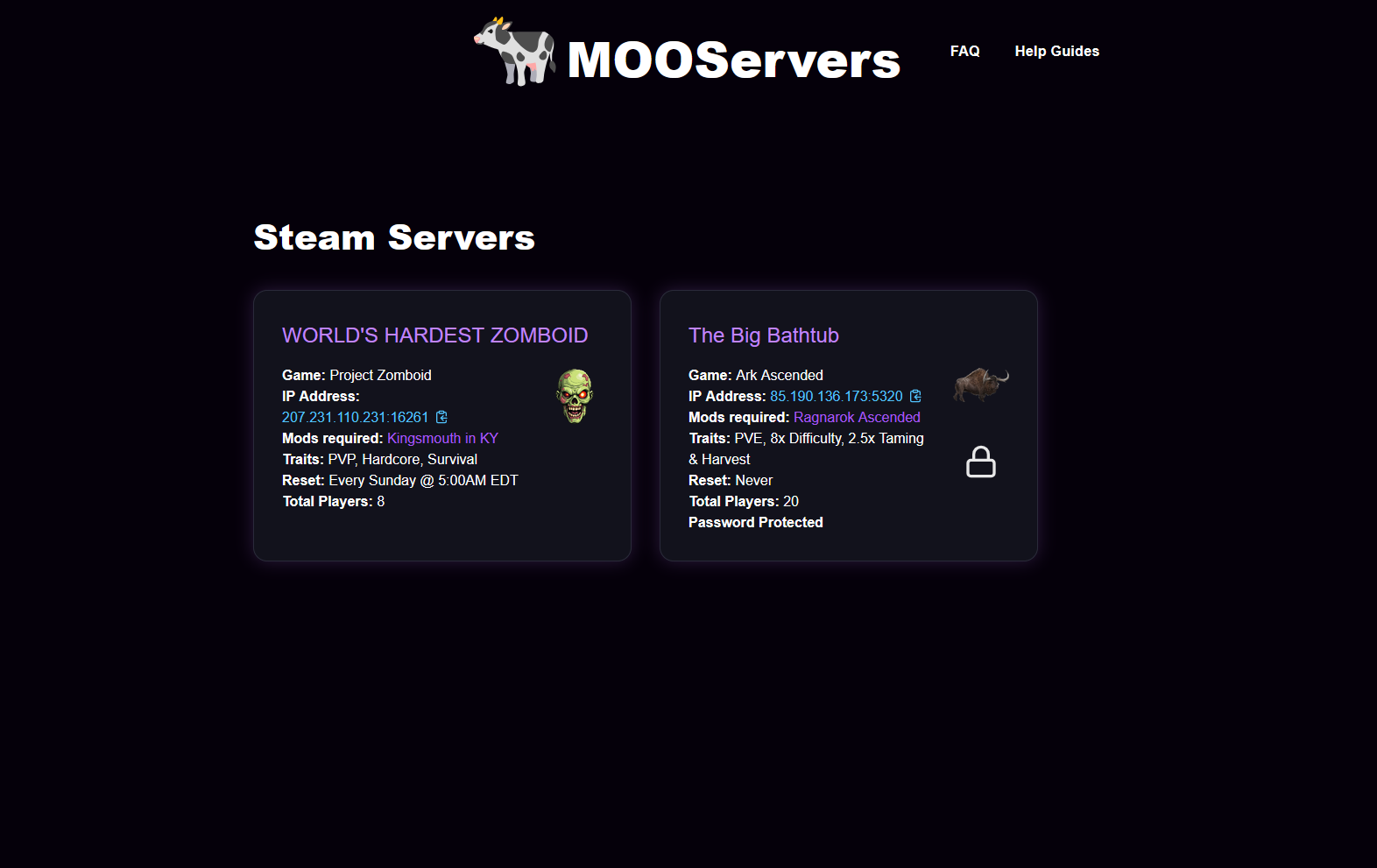 MOO Servers